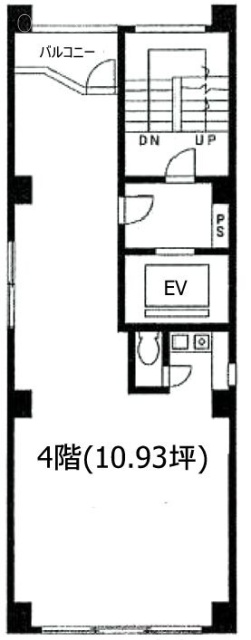 九段MMIビル4F 間取り図