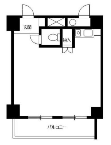 笹塚総榮ビル610 間取り図