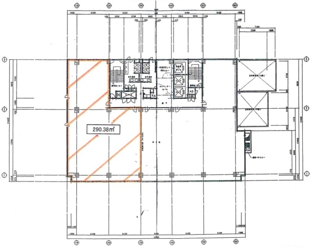 川崎砂子ビル6F 間取り図