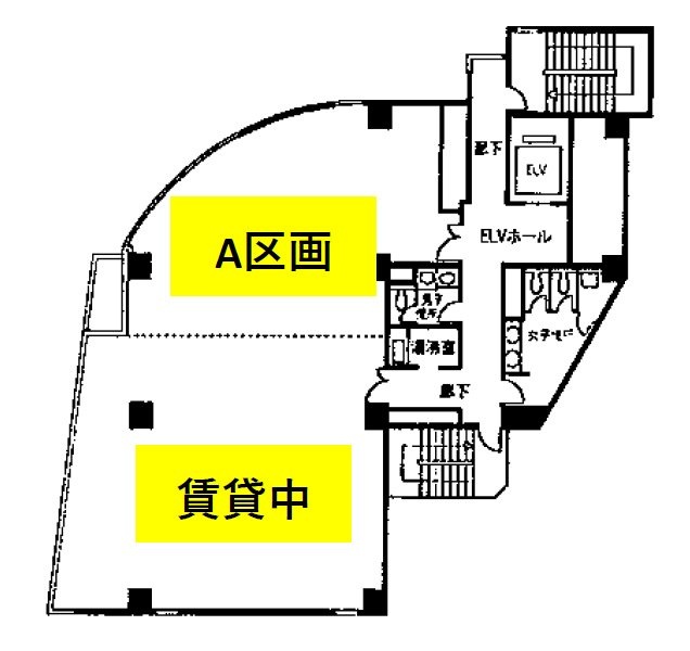 ATK千駄木ビルA 間取り図