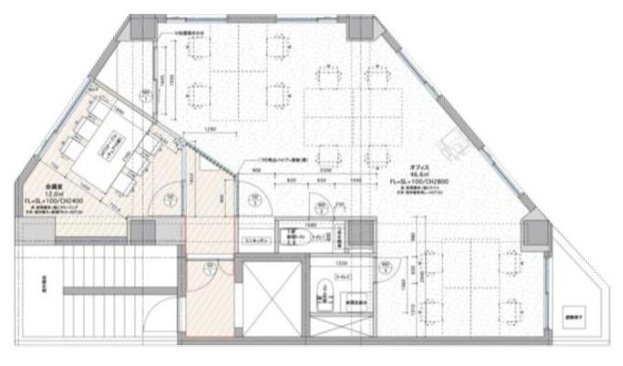 DeLCCS新宿御苑6F 間取り図