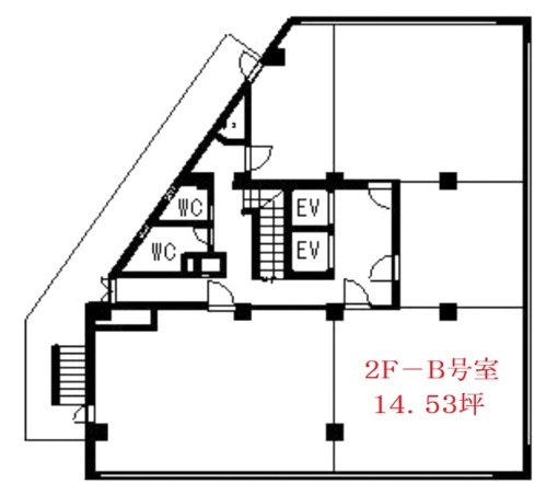山の手ビルB 間取り図