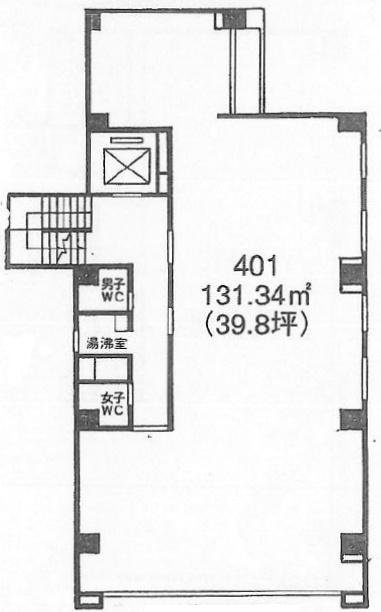 ゆまにビル4F 間取り図