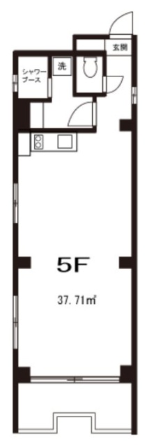 ラニビル501 間取り図