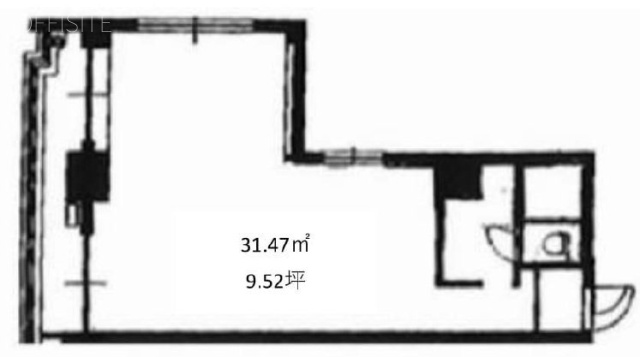 KIビル802 間取り図