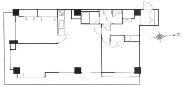 麹町パレス505 間取り図