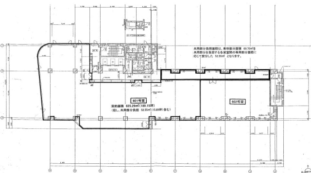 DUO西新宿601 間取り図