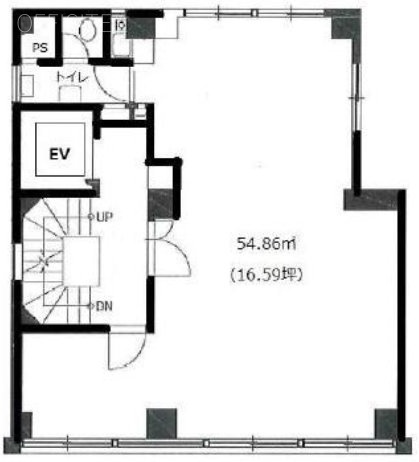 亀田ビル3F 間取り図
