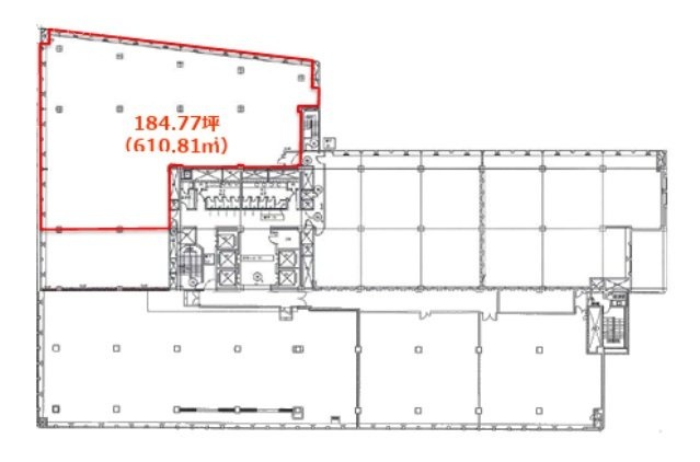 京セラ原宿ビル5F 間取り図