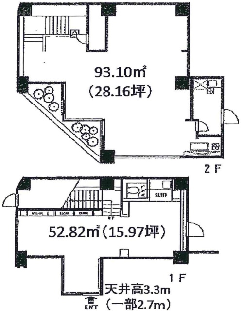 野方WIZ1F~2F(107) 間取り図