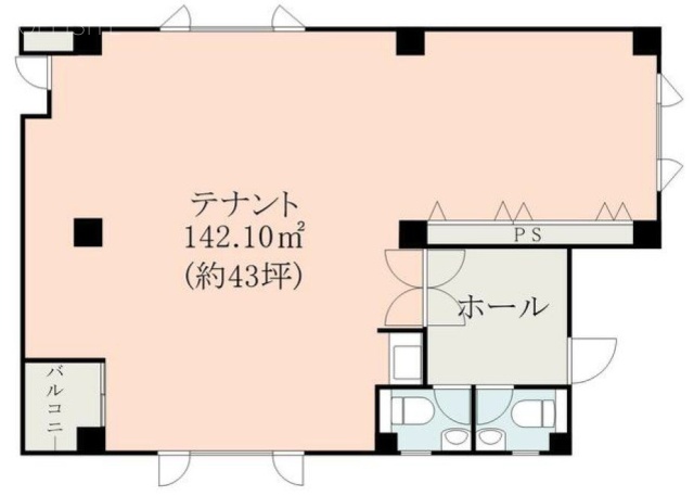 MSビル2F 間取り図