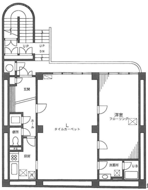 ワイズ松濤(しょうとう)B1F 間取り図
