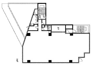 Landwork青山ビル10F 間取り図
