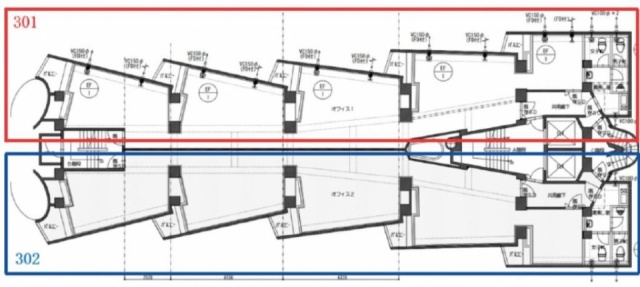 GUNKAN東新宿301 間取り図