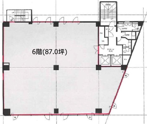 JMFビル赤坂016F 間取り図