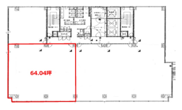 川崎砂子ビル5F 間取り図