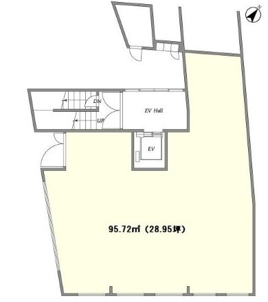 The Con-Tour Hatanodai1F 間取り図