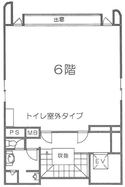 須賀ビル6F 間取り図