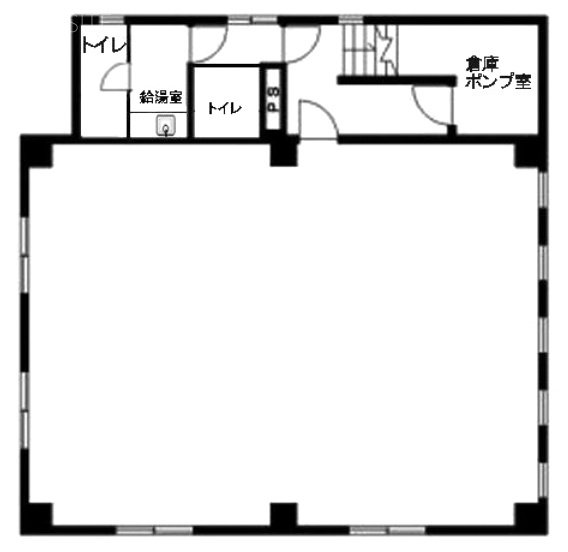 岩沢ビル1F 間取り図