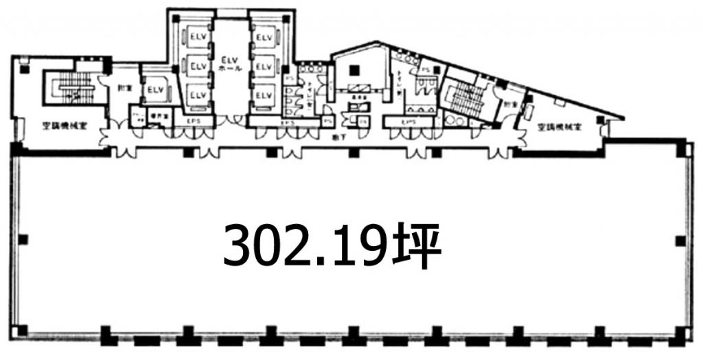 錦糸町プライムタワーの基準階（7階～17階）