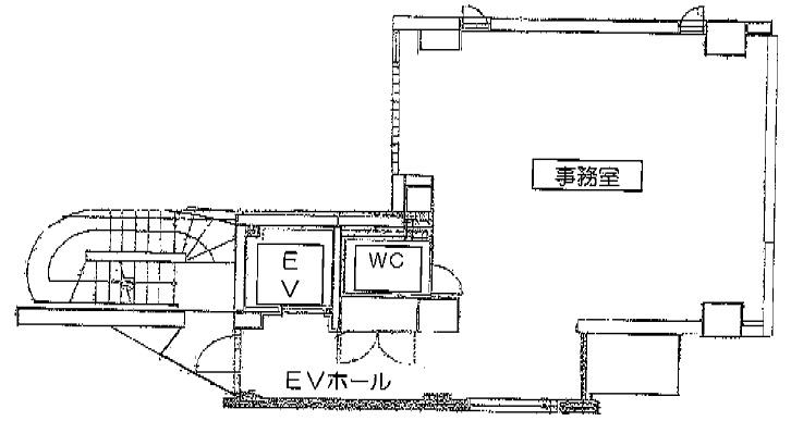 仁木（ＮＩＫＩ）ビルの基準階平面図