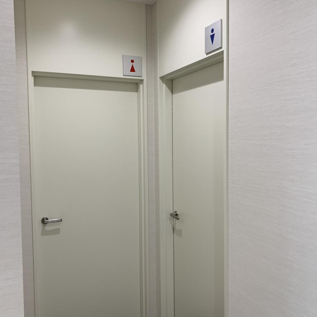 渋谷プライムプラザのトイレ入口