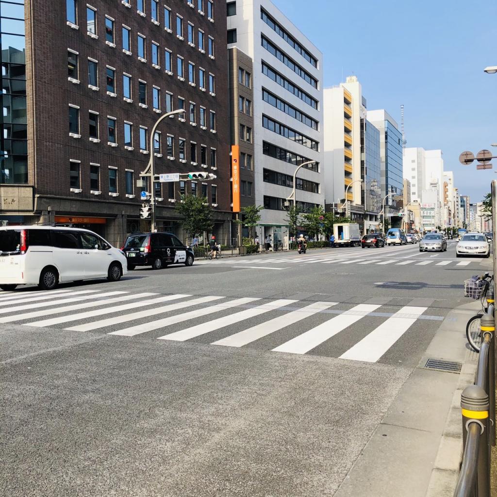 上野Ｍビルのビル前面道路