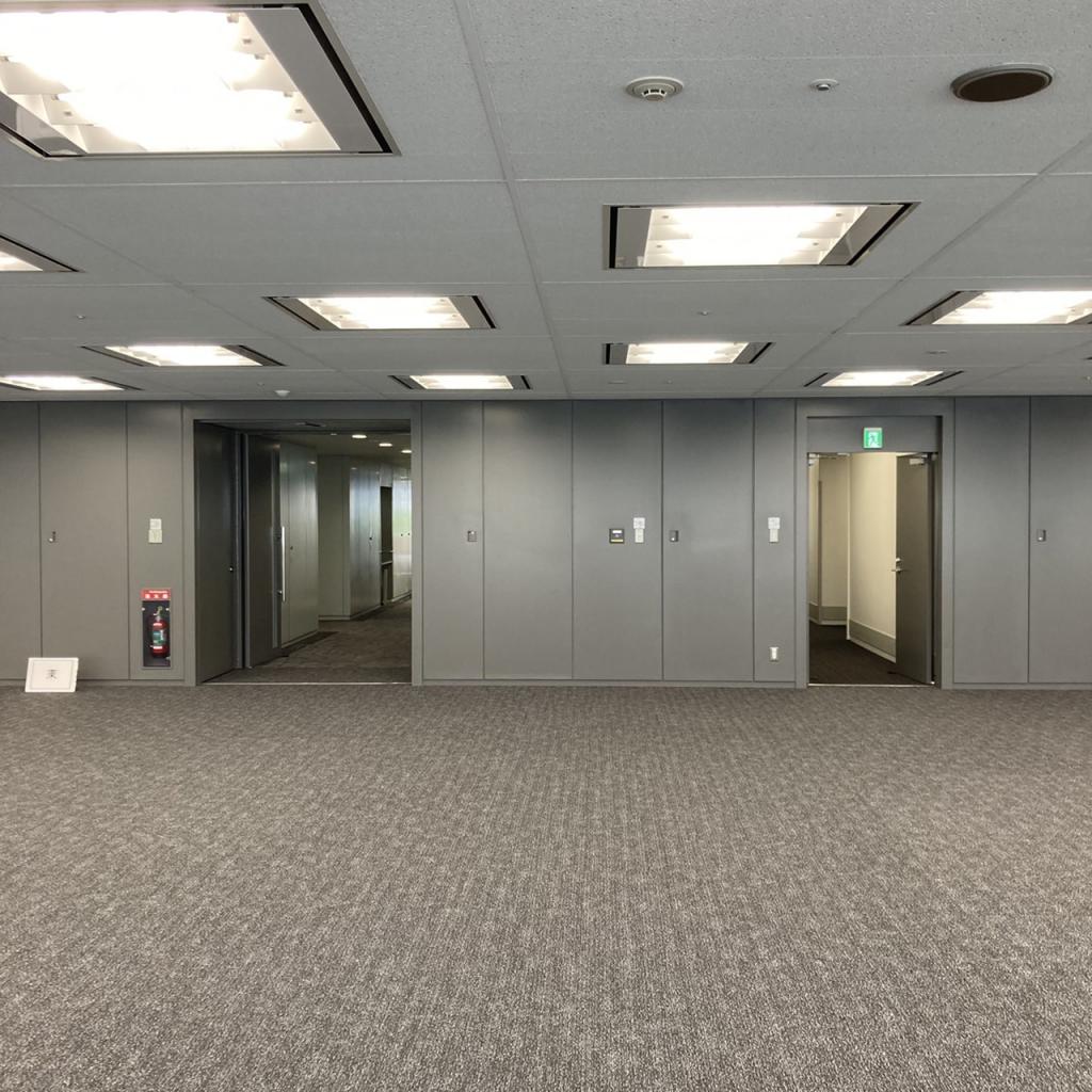 横浜ビジネスパーク（ＹＢＰ）サウスタワーの基準階室内