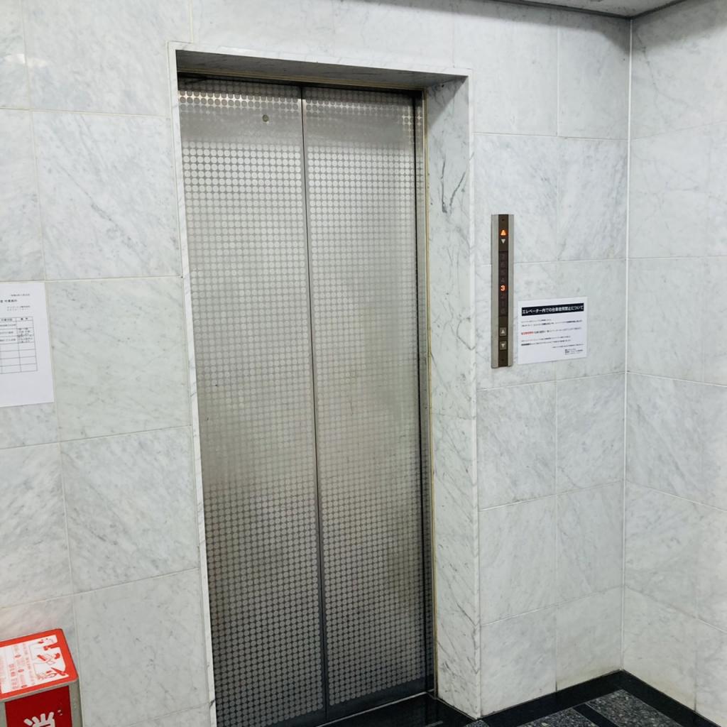 錦町スクウェアビルのエレベーター