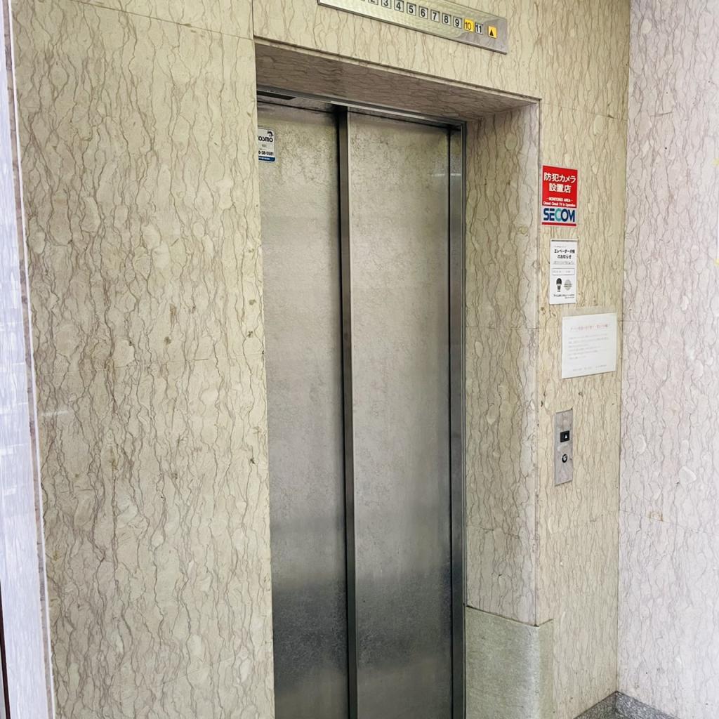 江戸川橋杉原ビルのエレベーター