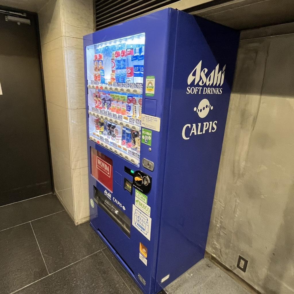 オーキッドプレイス日本橋富沢町の自動販売機