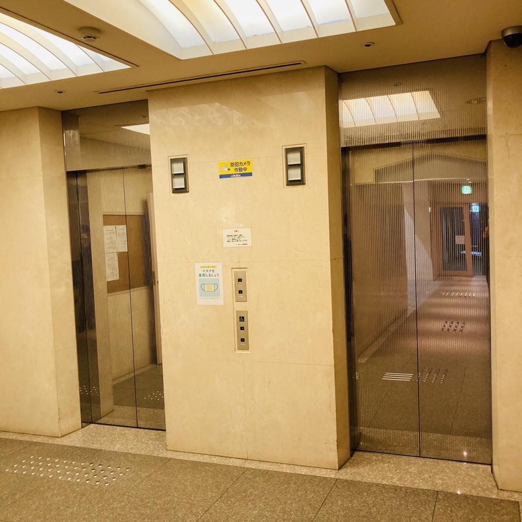 ソシオ砂子ビルのエレベーター