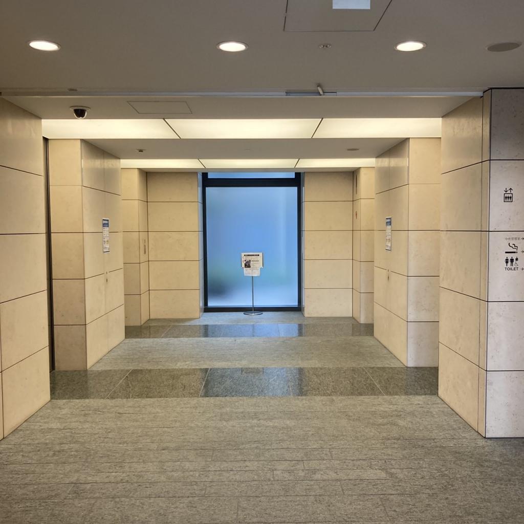 恵比寿ファーストスクエアのエレベーターホール