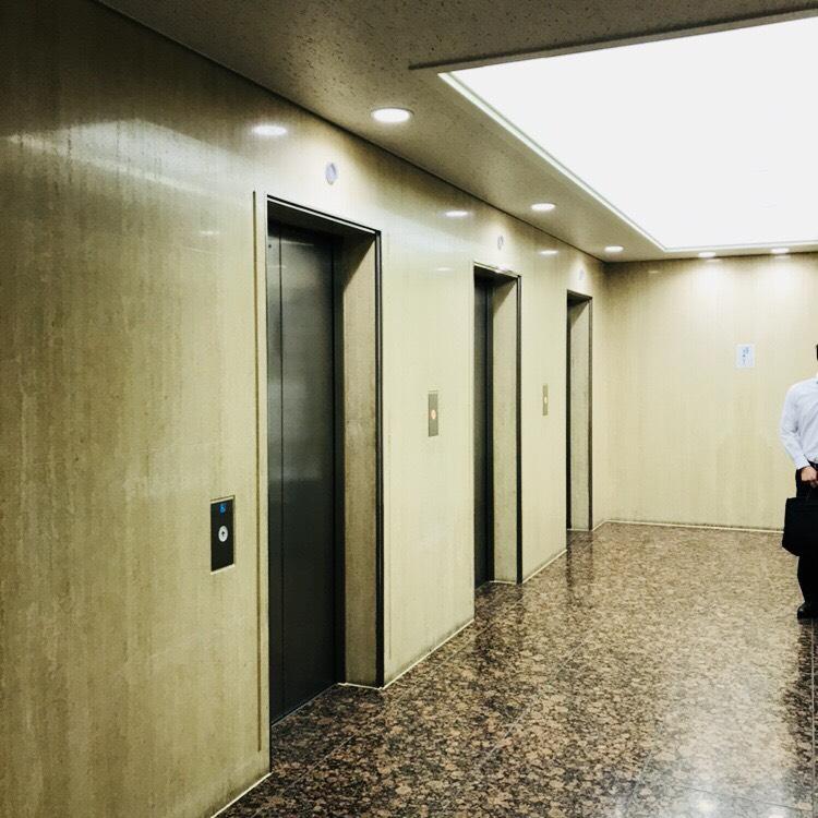 朝日生命宮益坂ビルのエレベーター