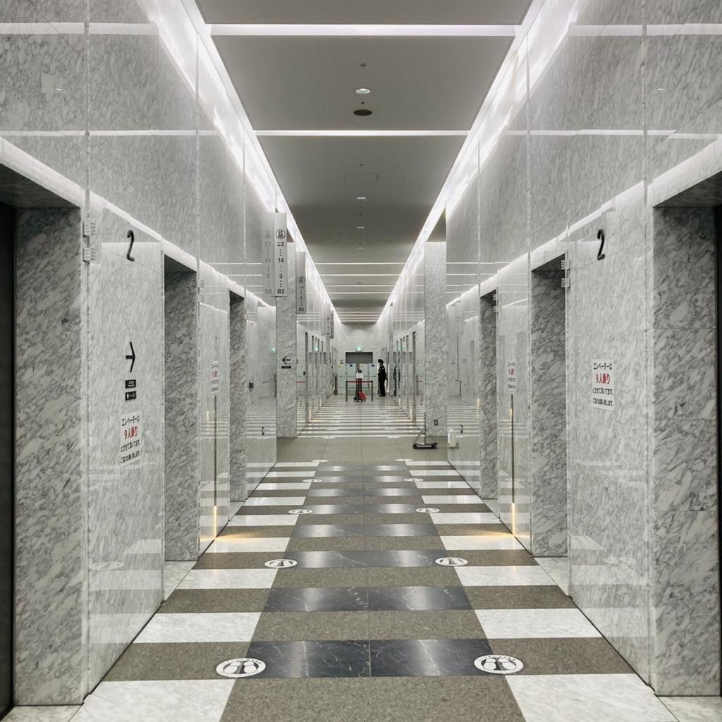 品川インターシティＣ棟のエレベーター