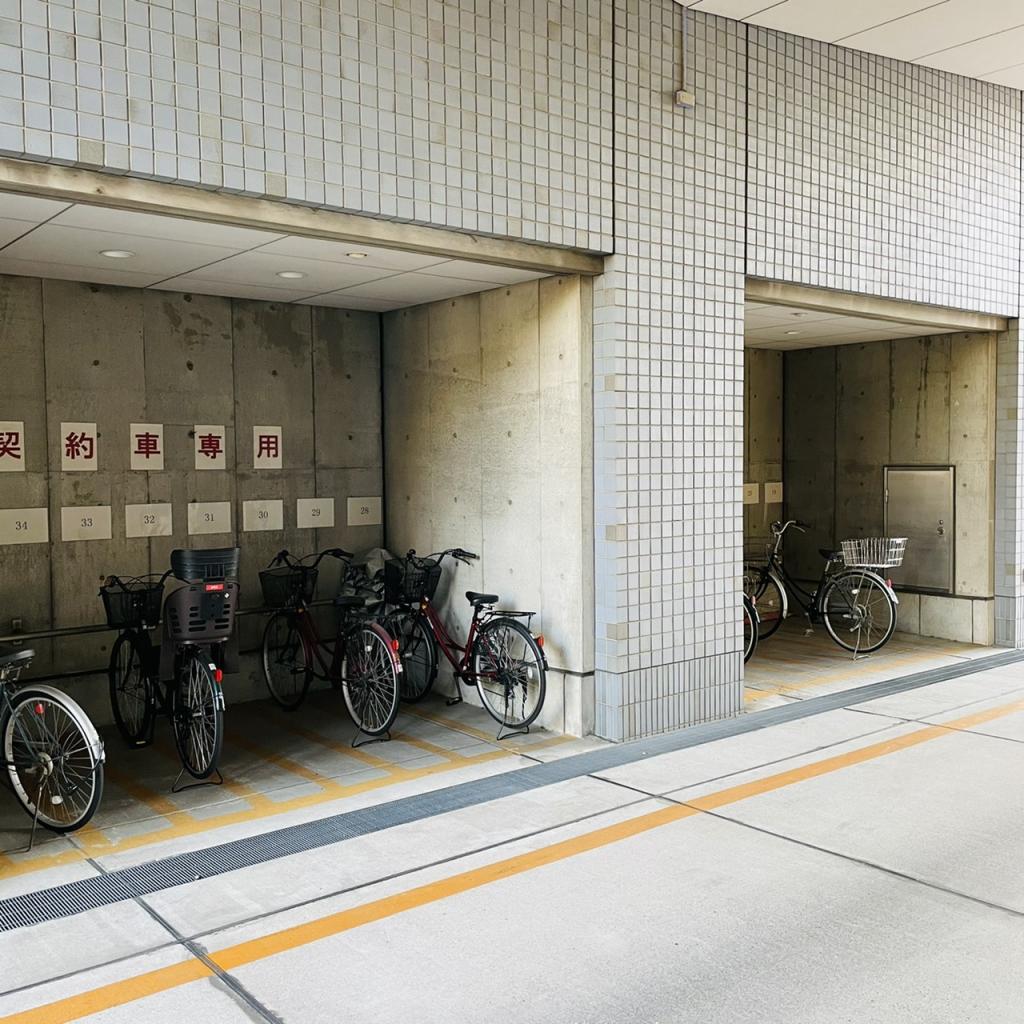 錦糸町プライムタワーの駐輪スペース