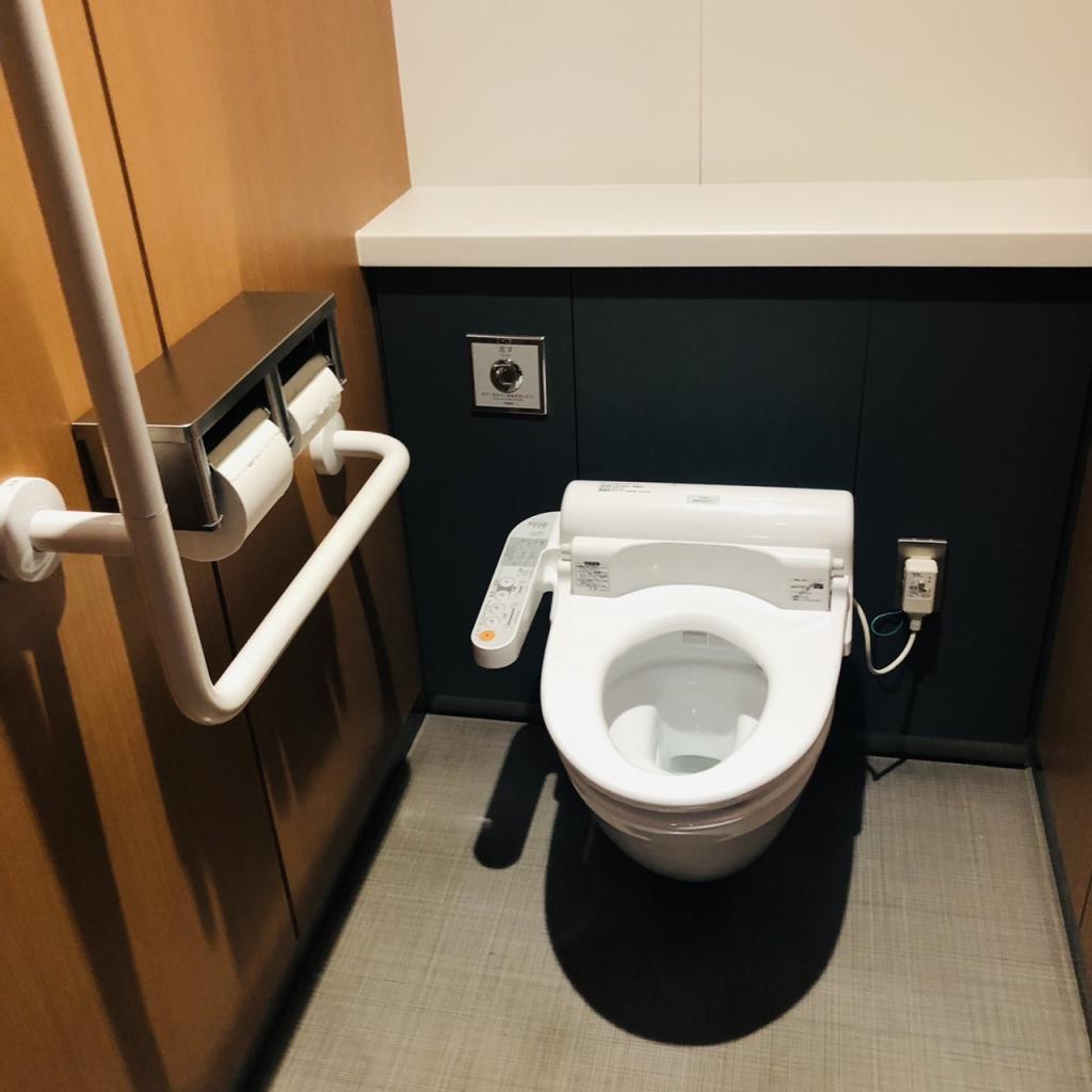 ダイバーシティ東京オフィスタワーのトイレ