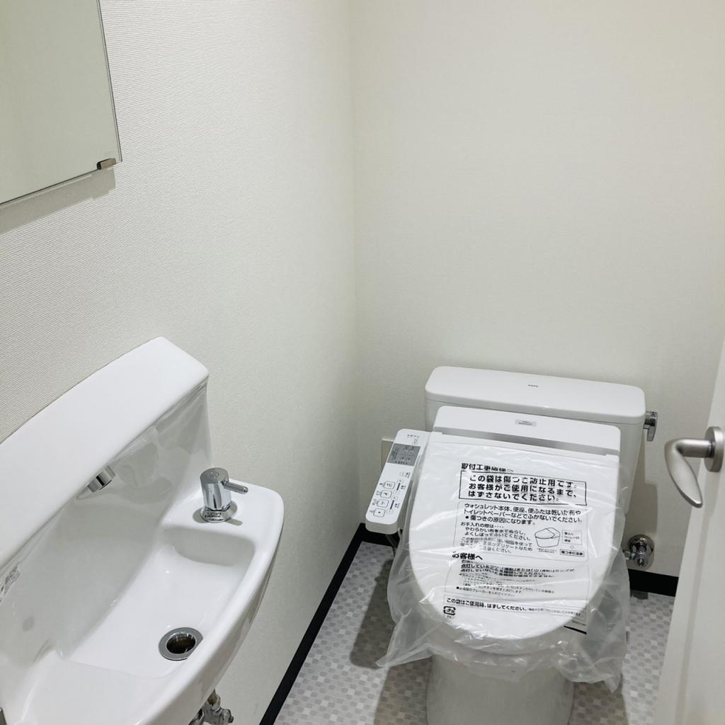 ＤＵＯ西新宿の902号室 トイレ