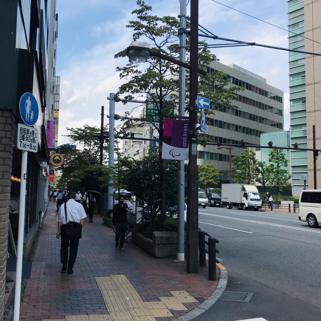 パール飯田橋ビルのビル前面道路