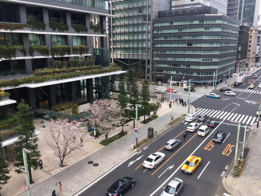 京橋伸和ビルの眺望