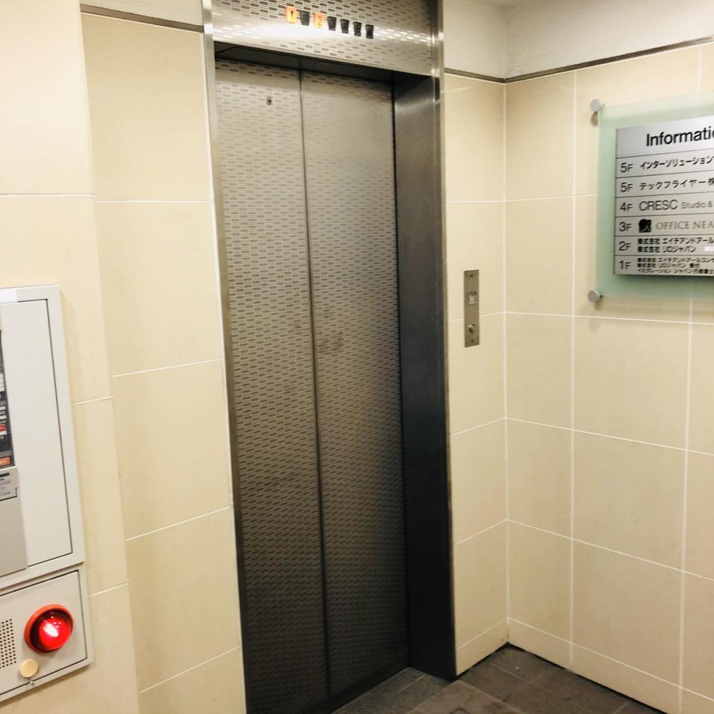 ＥＸＯＳ恵比寿のエレベーター
