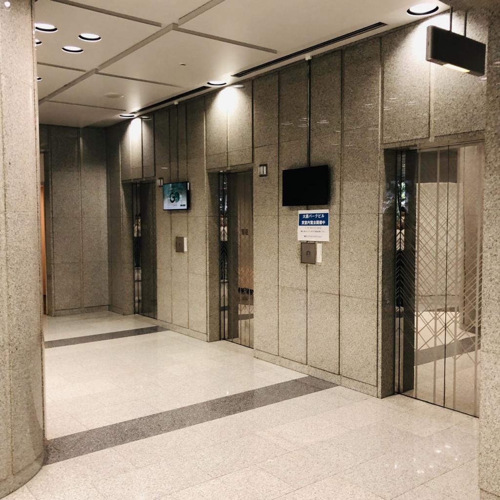 大森パークビルのエレベーター