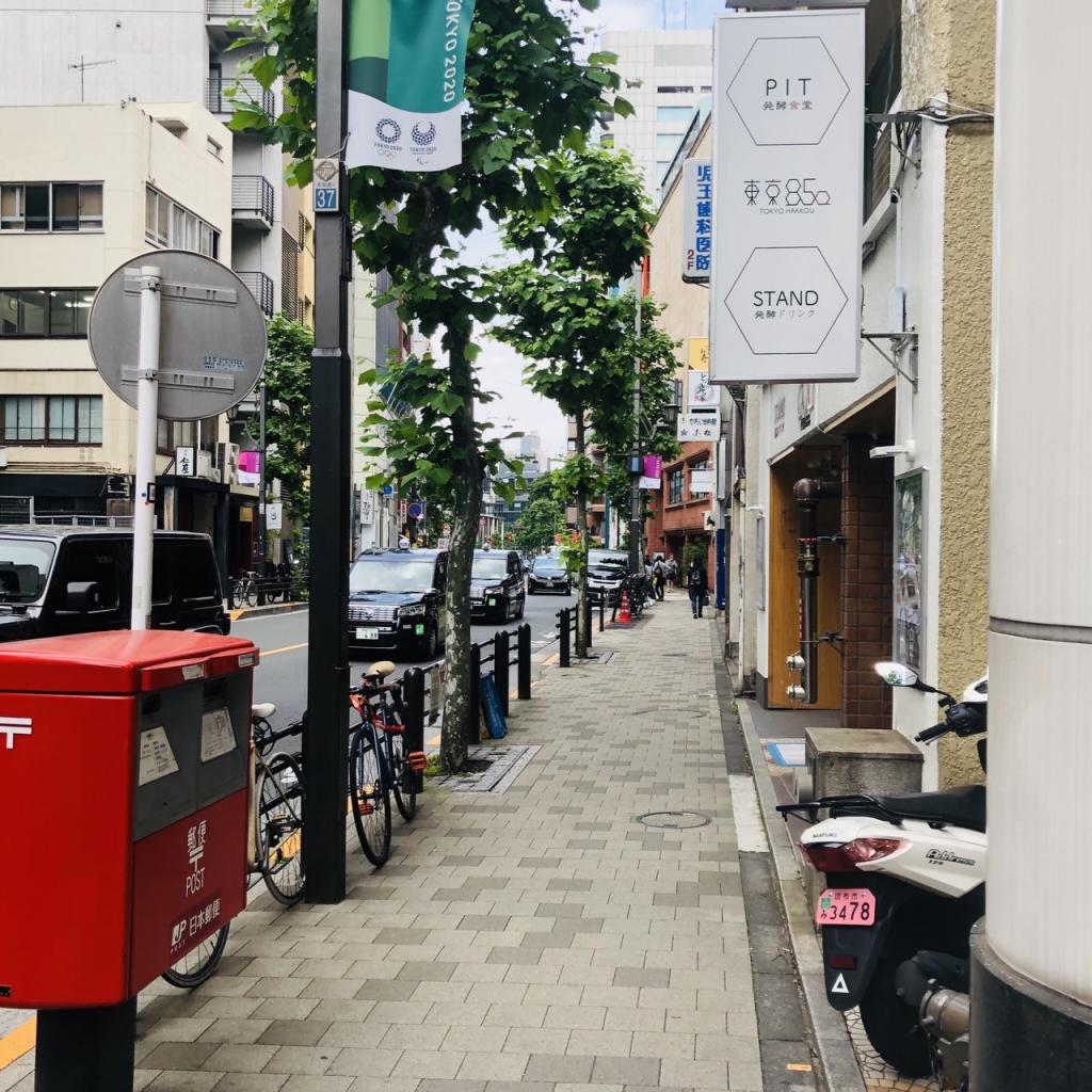 赤坂ＴＳＣビルのビル前面道路
