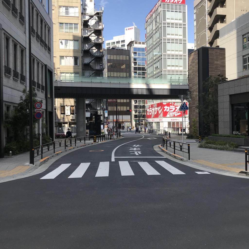 渋谷Ｓ野口ビルのビル前面道路