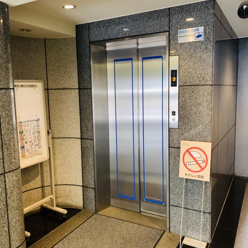 御田八幡（ミタハチマン）ビルのエレベーター