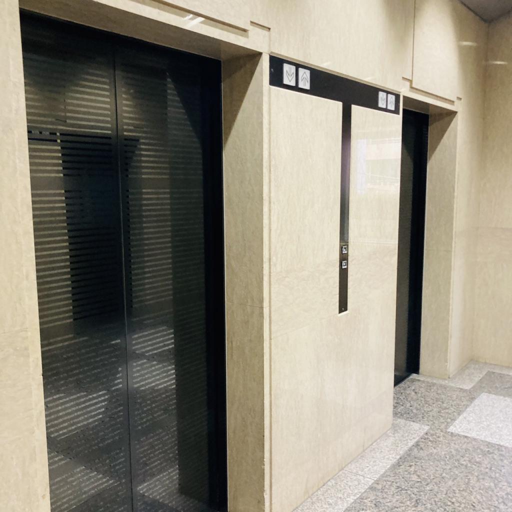 渋谷プロパティータワーのエレベーター