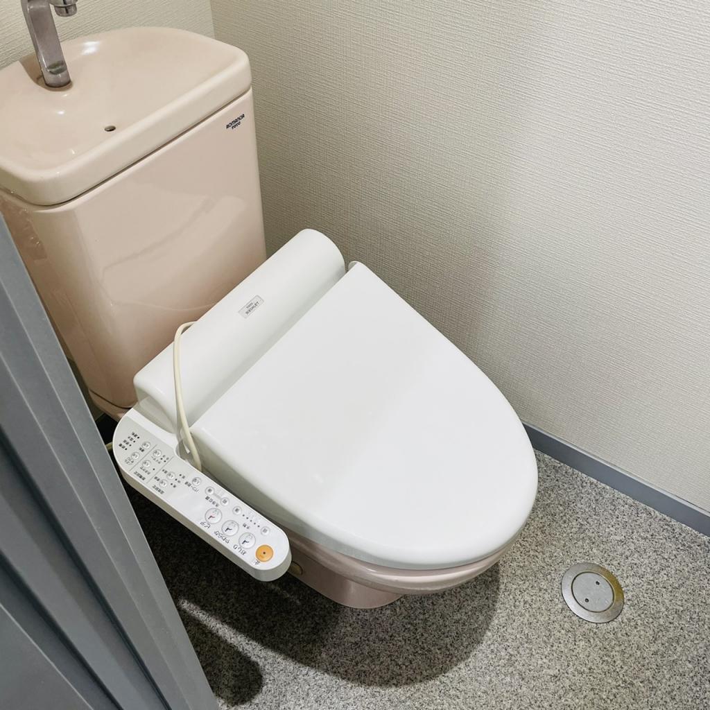 山田ラインビル２の8階 トイレ