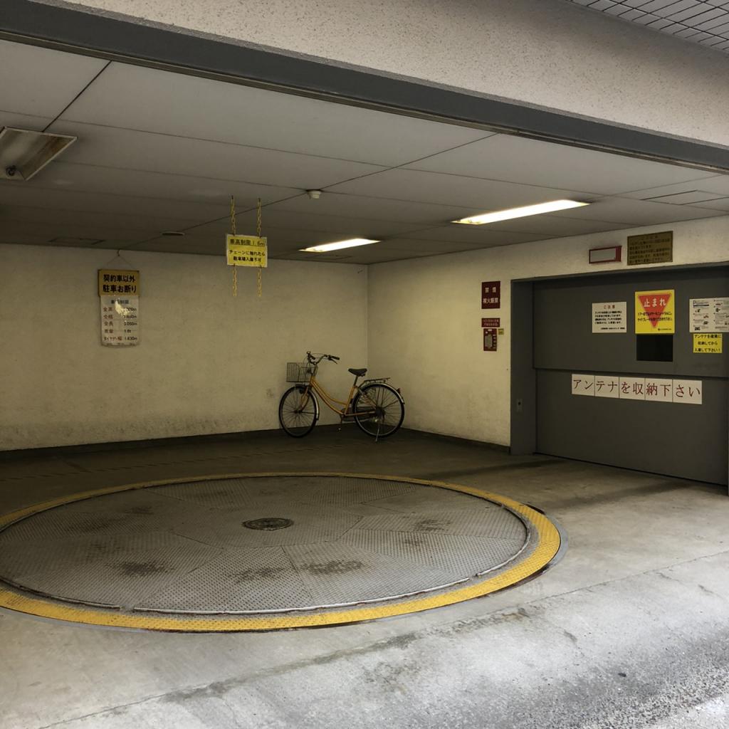 上野駅前第一生命ビルの駐車場