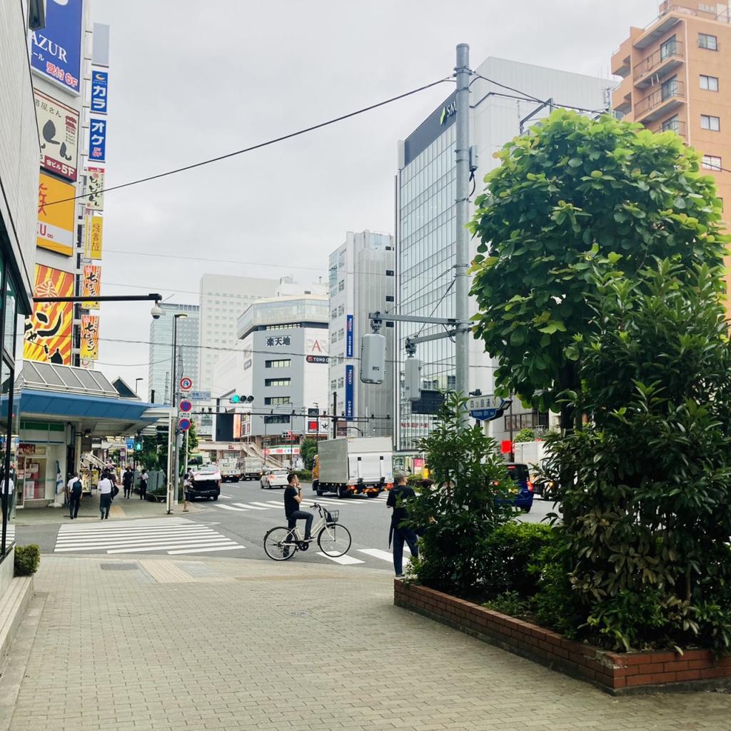 日本生命錦糸町ビルのビル前面道路