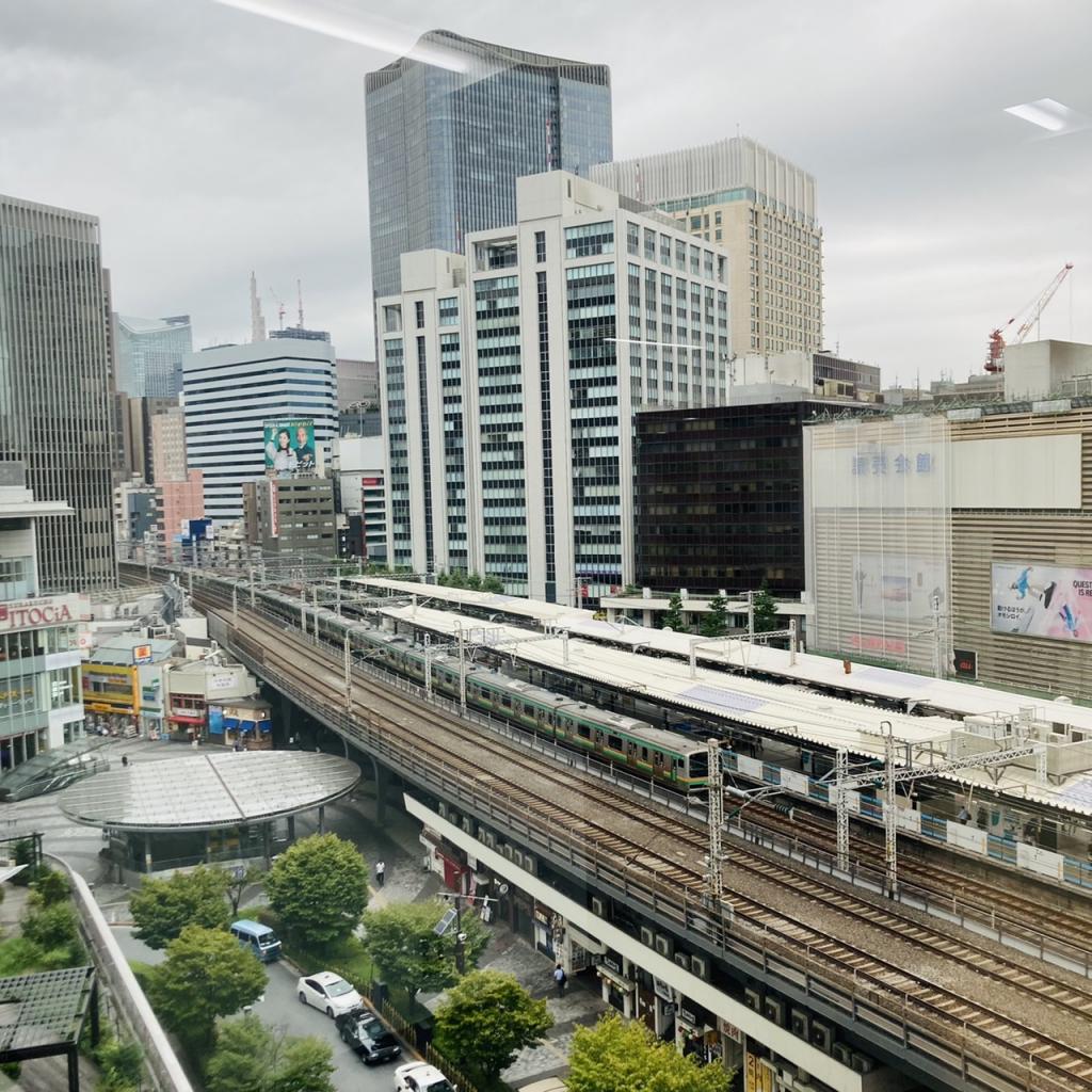 東京交通会館ビルの8階 眺望